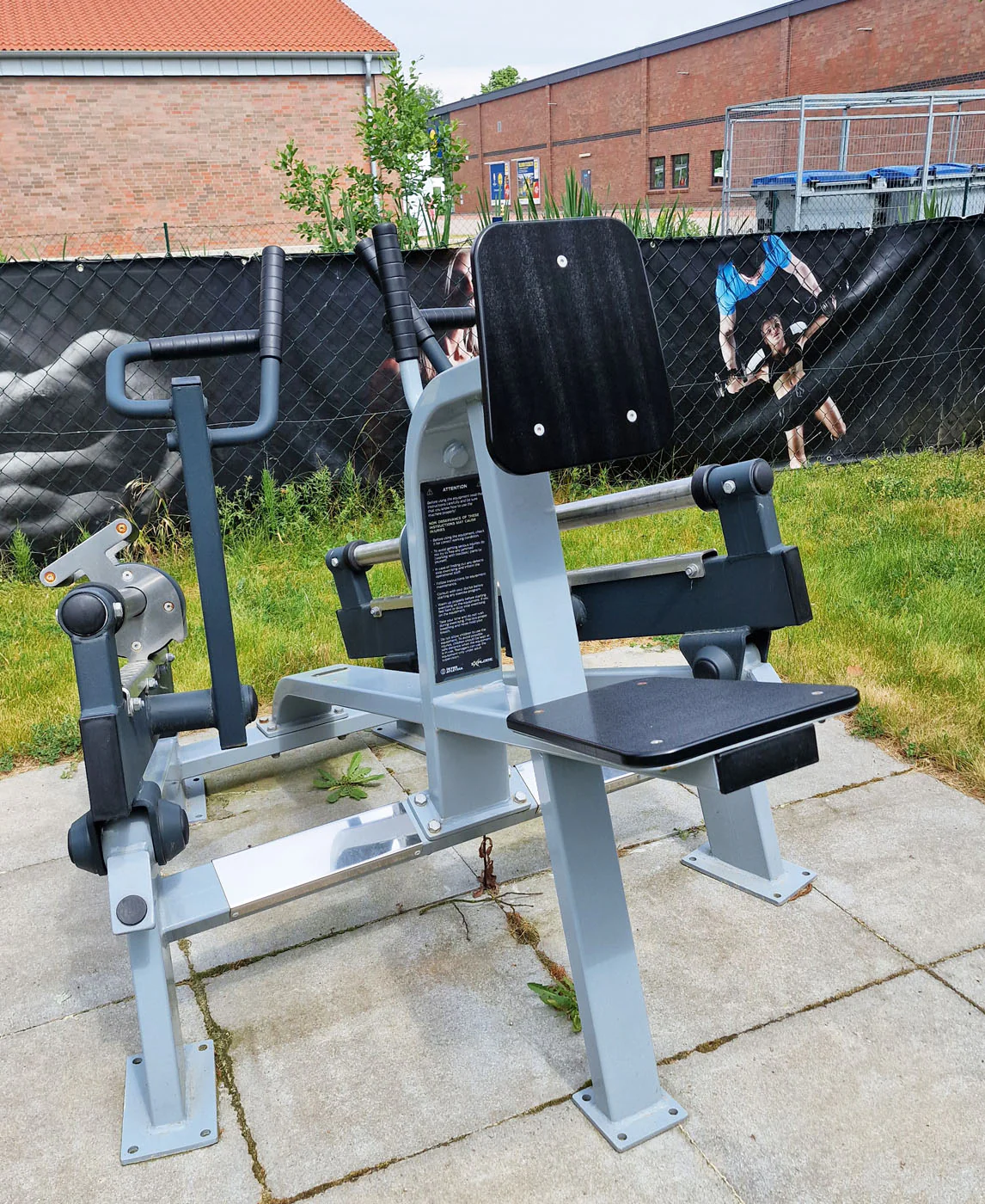 Inter Atletika Outdoor EXplode 9 Kraftgeräte im Set, DHZ Xplode Kraftgerätepark, Baujahr 2021, Farbe Grau-Silber, gebraucht - geprüfter Zustand - Image 5
