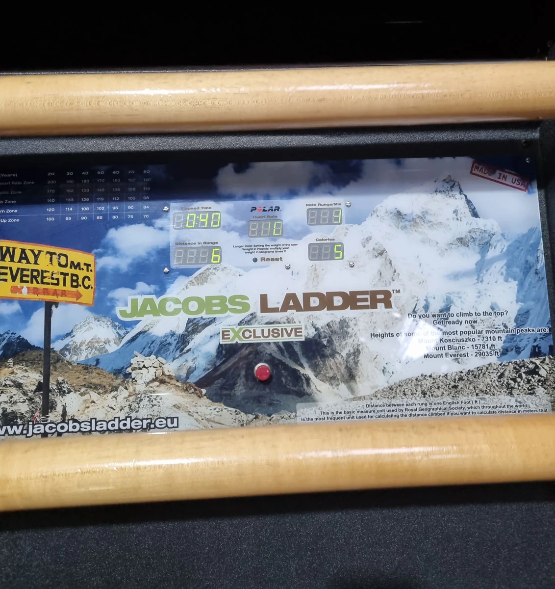Jacobs Ladder Exclusive Treppensteiger Klettern X Cardiomachine Climber - Image 8