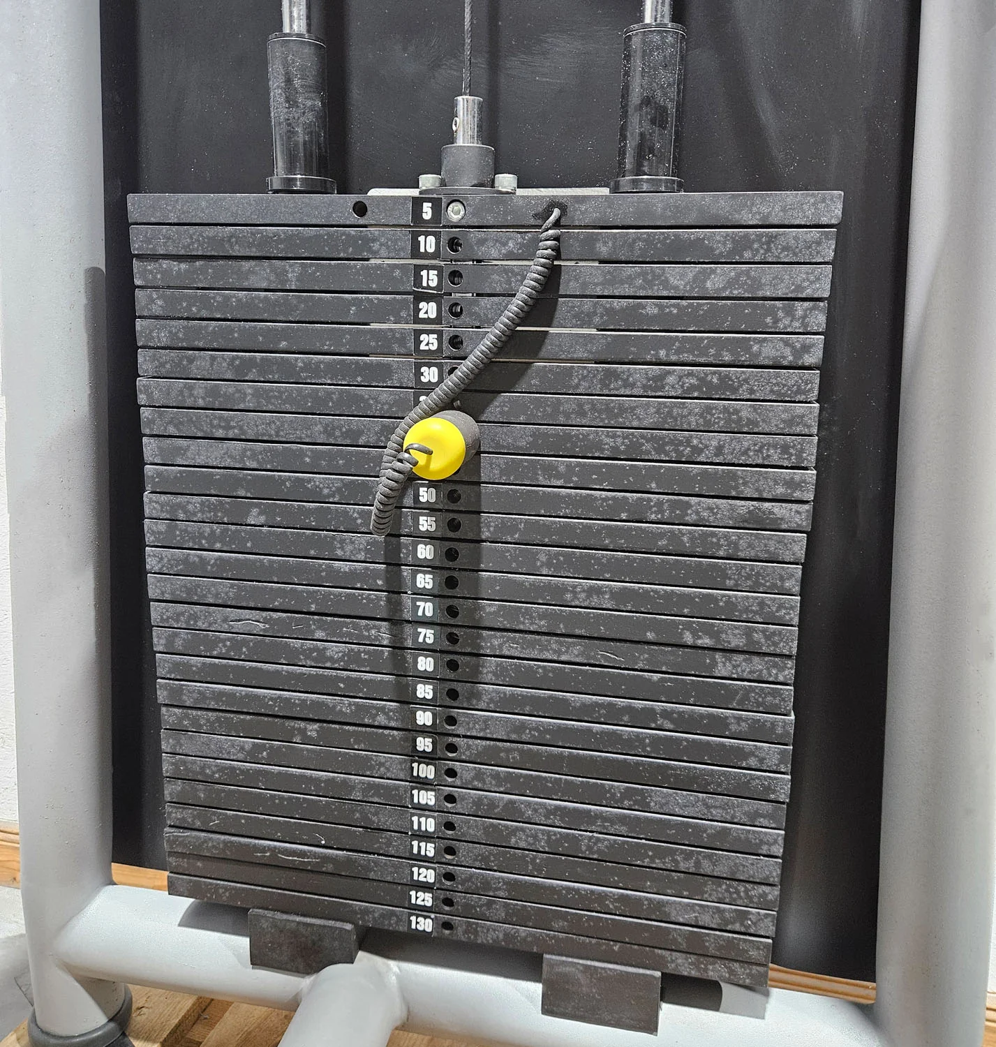 Jimsa Bankdrückmaschine, Brustpresse, Chestpress, Coolline, Rahmenfarbe Silber, gebraucht - überholter Zustand - Image 8
