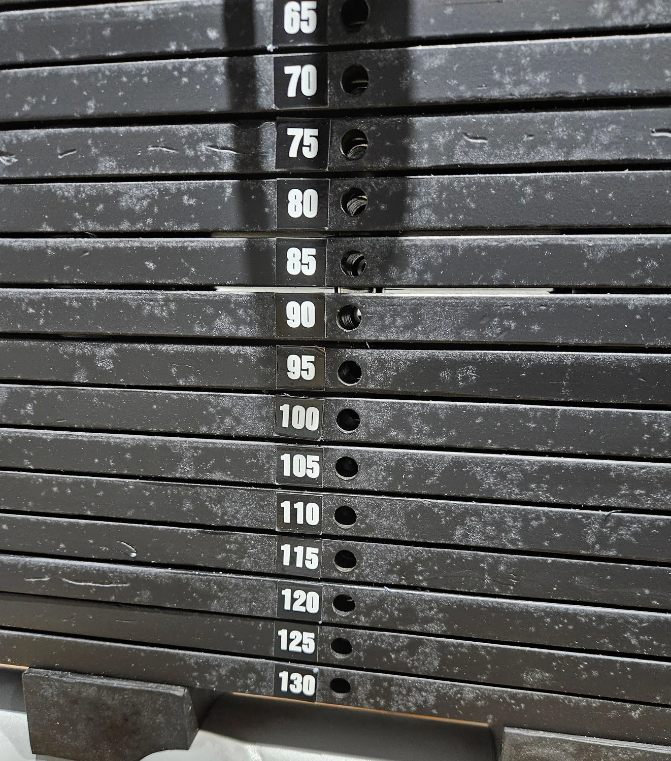 Jimsa Bankdrückmaschine, Brustpresse, Chestpress, Coolline, Rahmenfarbe Silber, gebraucht - überholter Zustand - Image 9