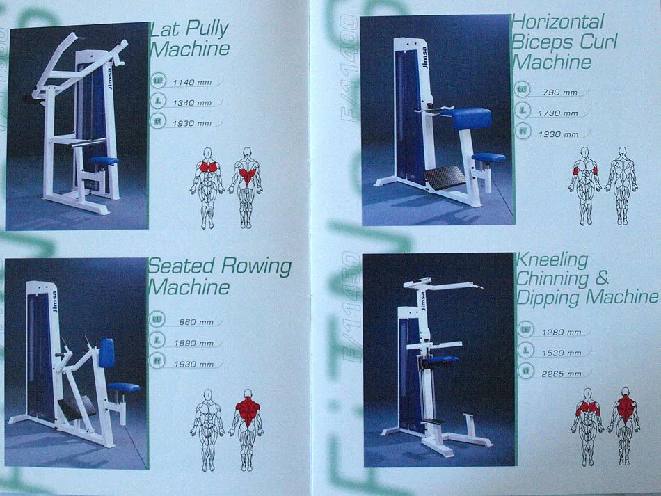 Jimsa Kraftgerätepark Proline Set 4, Fitnessstudio Geräte Ausstattung, gebraucht - Image 13