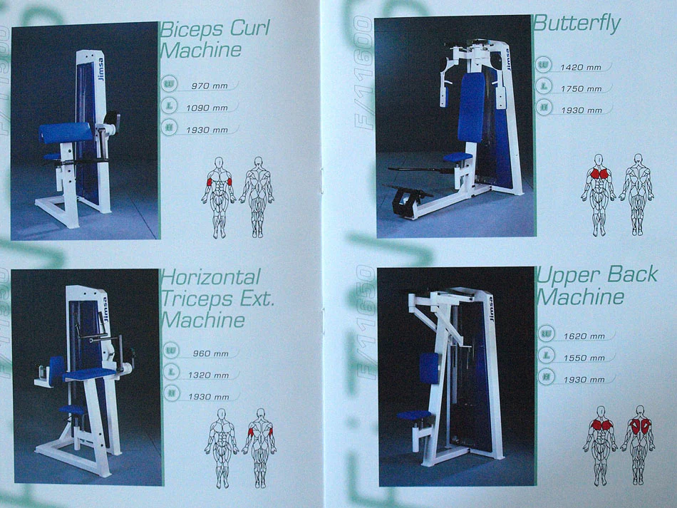 Jimsa Kraftgerätepark Proline Set 4, Fitnessstudio Geräte Ausstattung, gebraucht - Image 14