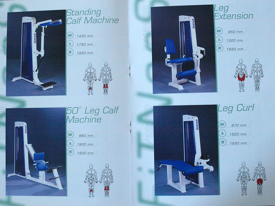 Jimsa Kraftgerätepark Proline Set 4, Fitnessstudio Geräte Ausstattung, gebraucht - Image 15
