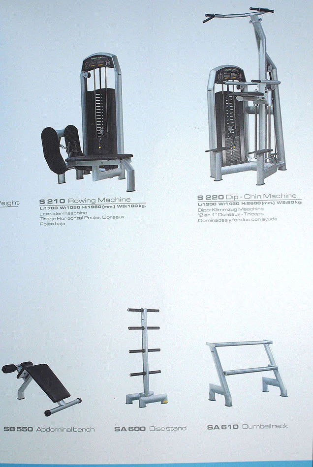 Jimsa Smartline-, Proline- und Benchline Gerätepark, 25 Kraftgeräte, Farbe Silber, Ausstellungsstücke - Image 17