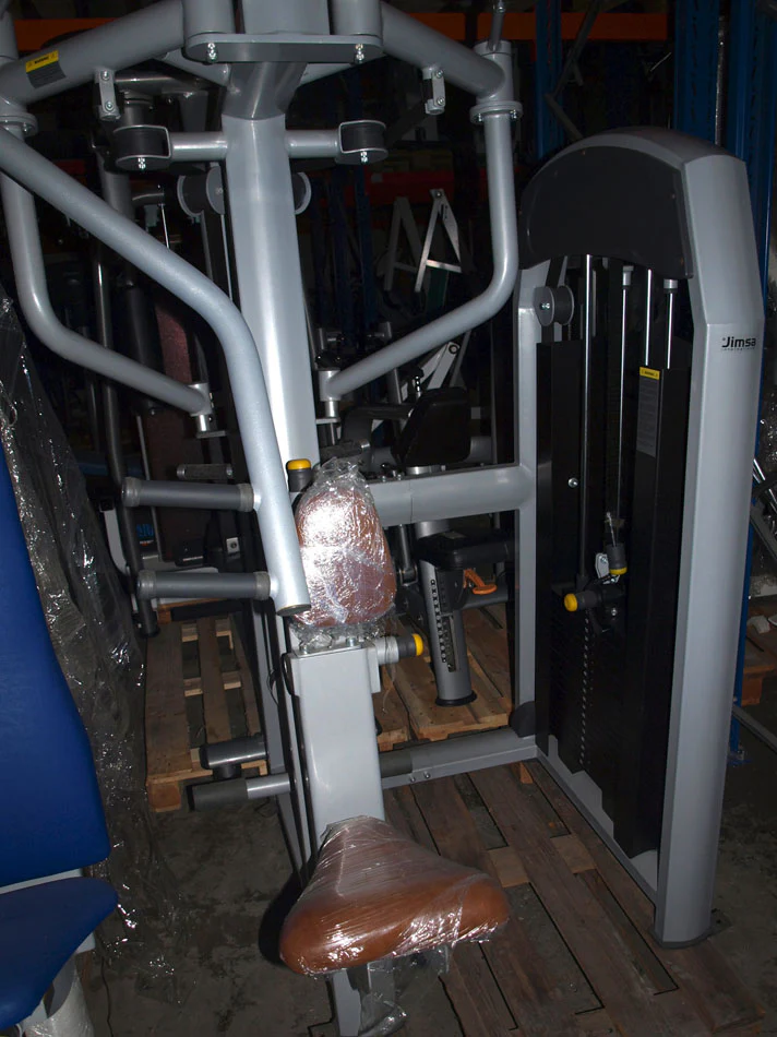 Jimsa Smartline-, Proline- und Benchline Gerätepark, 25 Kraftgeräte, Farbe Silber, Ausstellungsstücke - Image 7