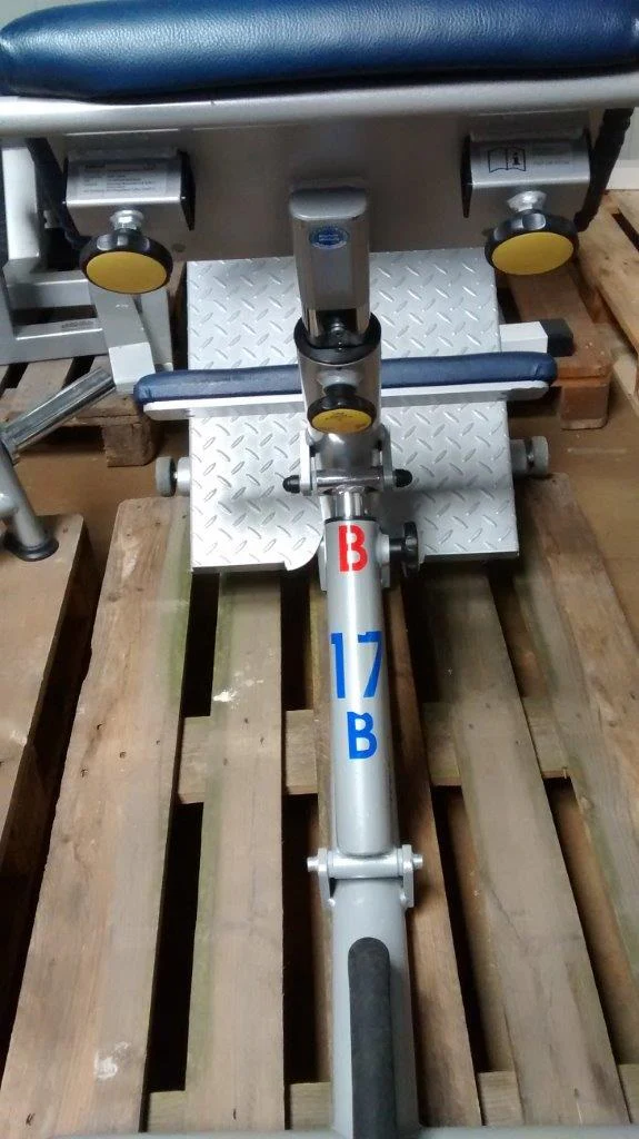 Kaphingst Hyperextension 45 Grad / Rückenstrecker, Silber, verstellbar, gebraucht - Image 3
