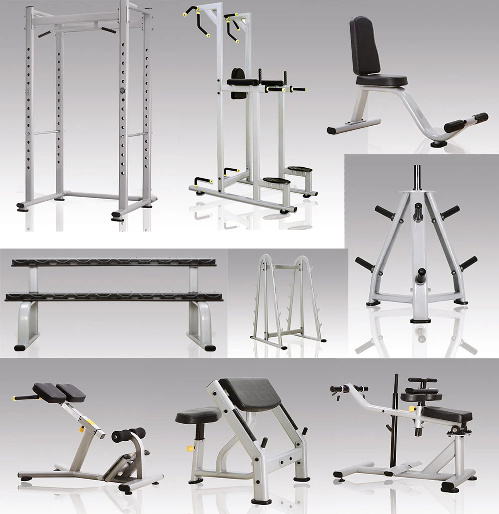 Komplette Fitnessstudio Einrichtung - Gerätepark mit über 45 Kraftgeräten - Danksport S-Line Set mit 45 Fitnessgeräten & Zubehör, Ausstellungsgeräte vergleichbar mit Gym80, Nautilus, Star Trac oder TechnoGym - Image 15