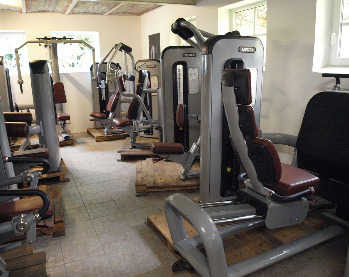 Komplette Fitnessstudio Einrichtung - Gerätepark mit über 45 Kraftgeräten - Danksport S-Line Set mit 45 Fitnessgeräten & Zubehör, Ausstellungsgeräte vergleichbar mit Gym80, Nautilus, Star Trac oder TechnoGym - Image 4