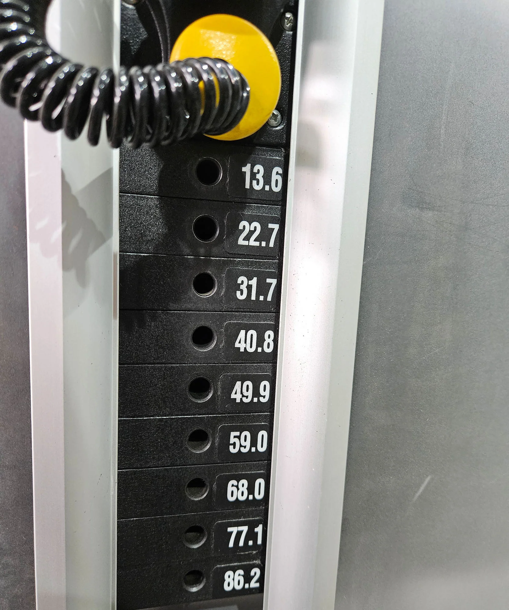 Cybex Eagle Abduktoren und Adduktoren Kombimaschine 2 in 1 - Hip Abduction and Hip Adduction, Rahmenfarbe Silber, Polsterfarbe Schwarz, gebraucht - überholter Zustand - Image 13