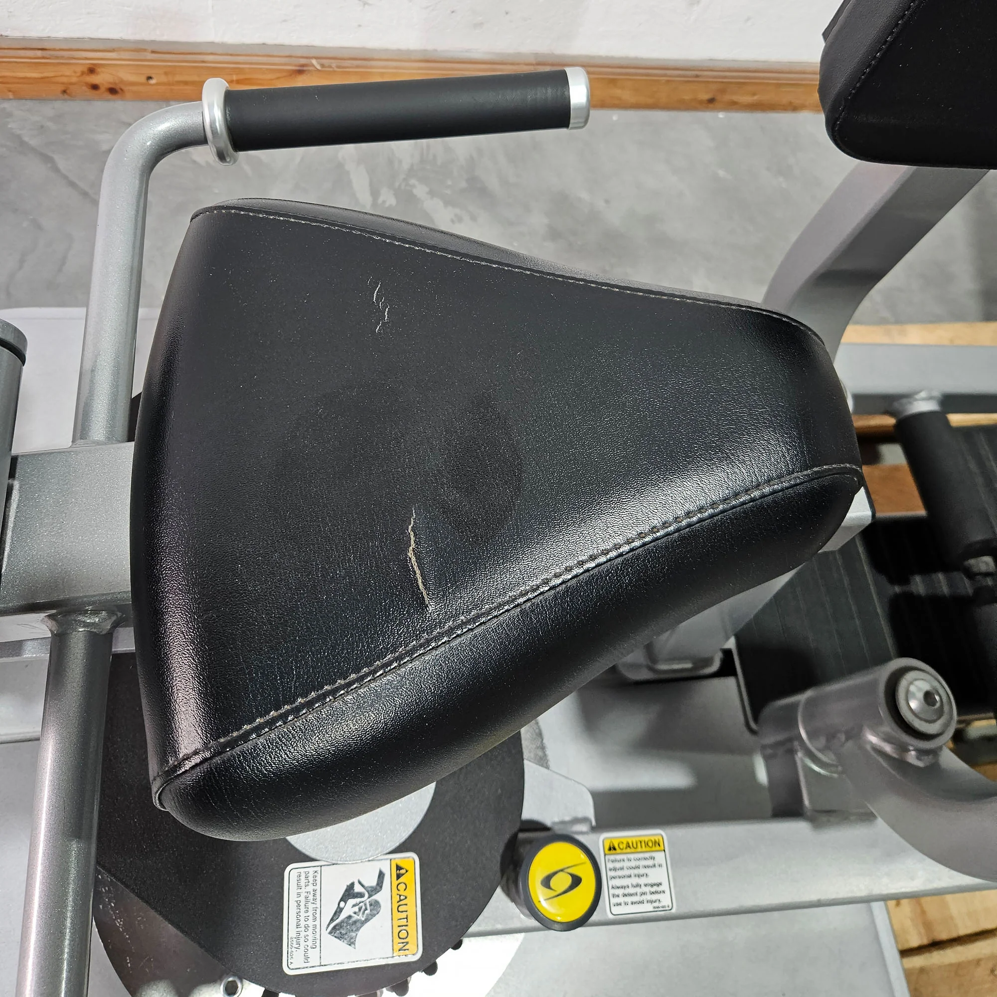 Cybex Eagle Abduktoren und Adduktoren Kombimaschine 2 in 1 - Hip Abduction and Hip Adduction, Rahmenfarbe Silber, Polsterfarbe Schwarz, gebraucht - überholter Zustand - Image 16