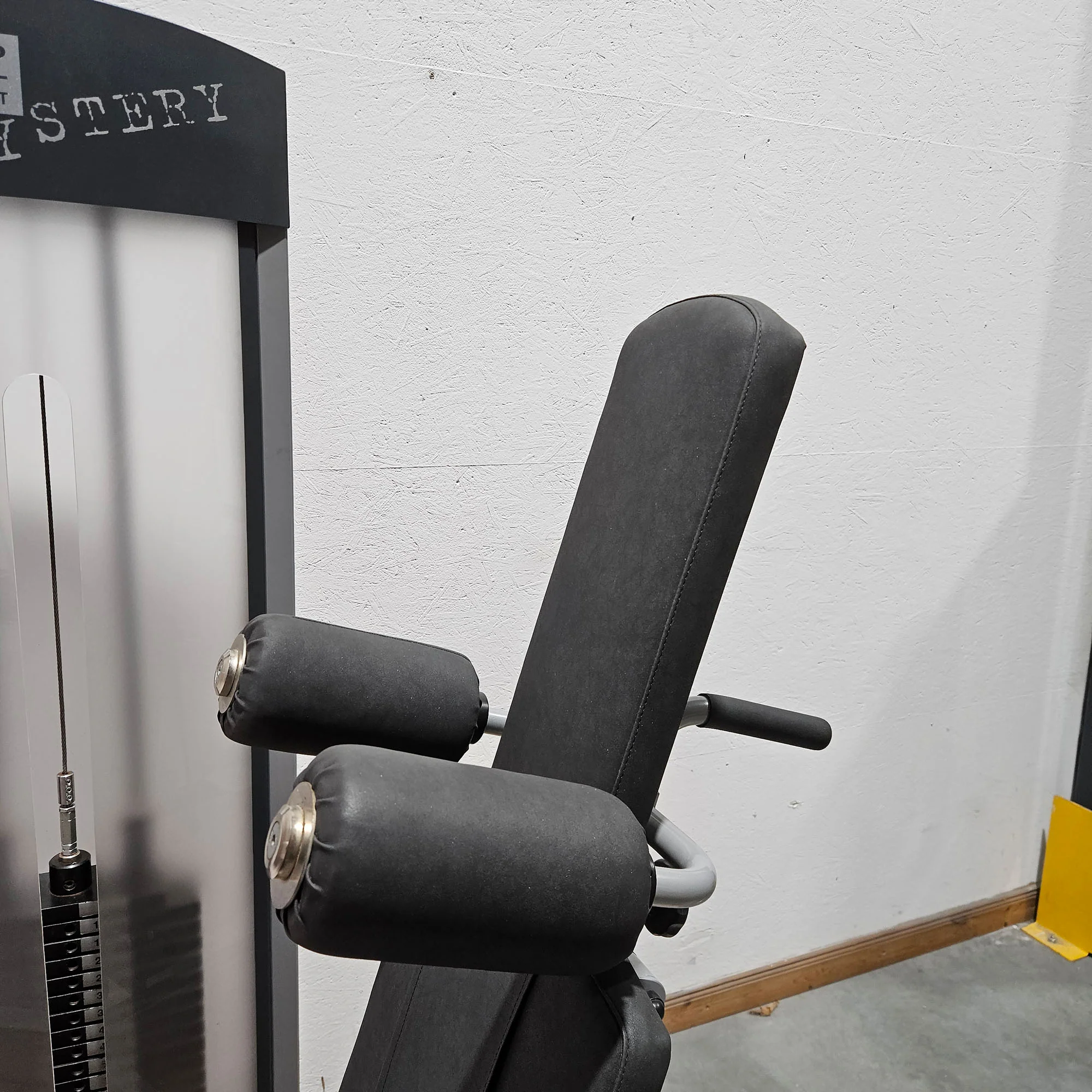 Schupp Mystery Funktionsstemme Kombi Sitzend-Liegend,  Beinpresse verstellbar, Rahmen Silber-Grau, gebraucht - überholter Zustand - Image 10