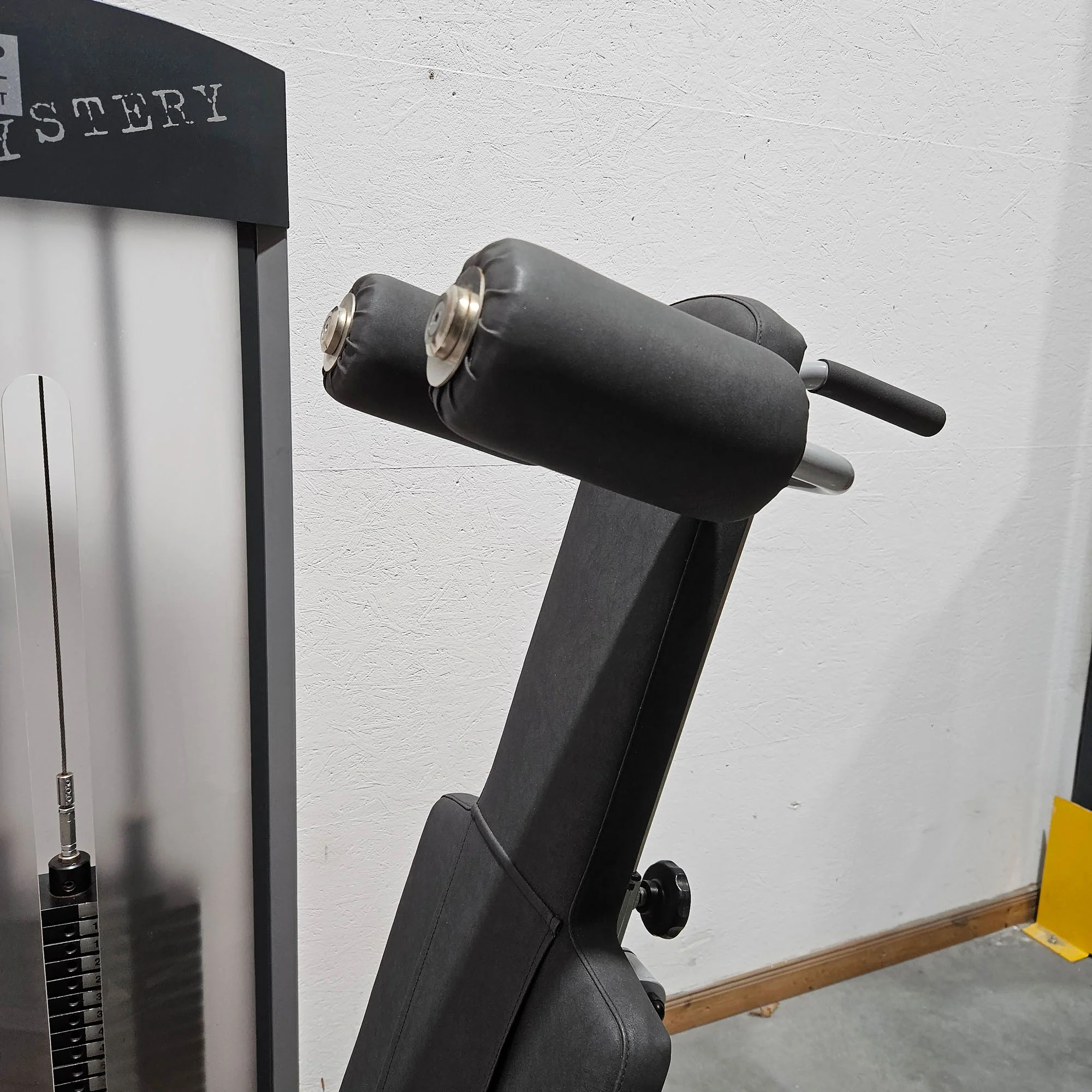 Schupp Mystery Funktionsstemme Kombi Sitzend-Liegend,  Beinpresse verstellbar, Rahmen Silber-Grau, gebraucht - überholter Zustand - Image 11