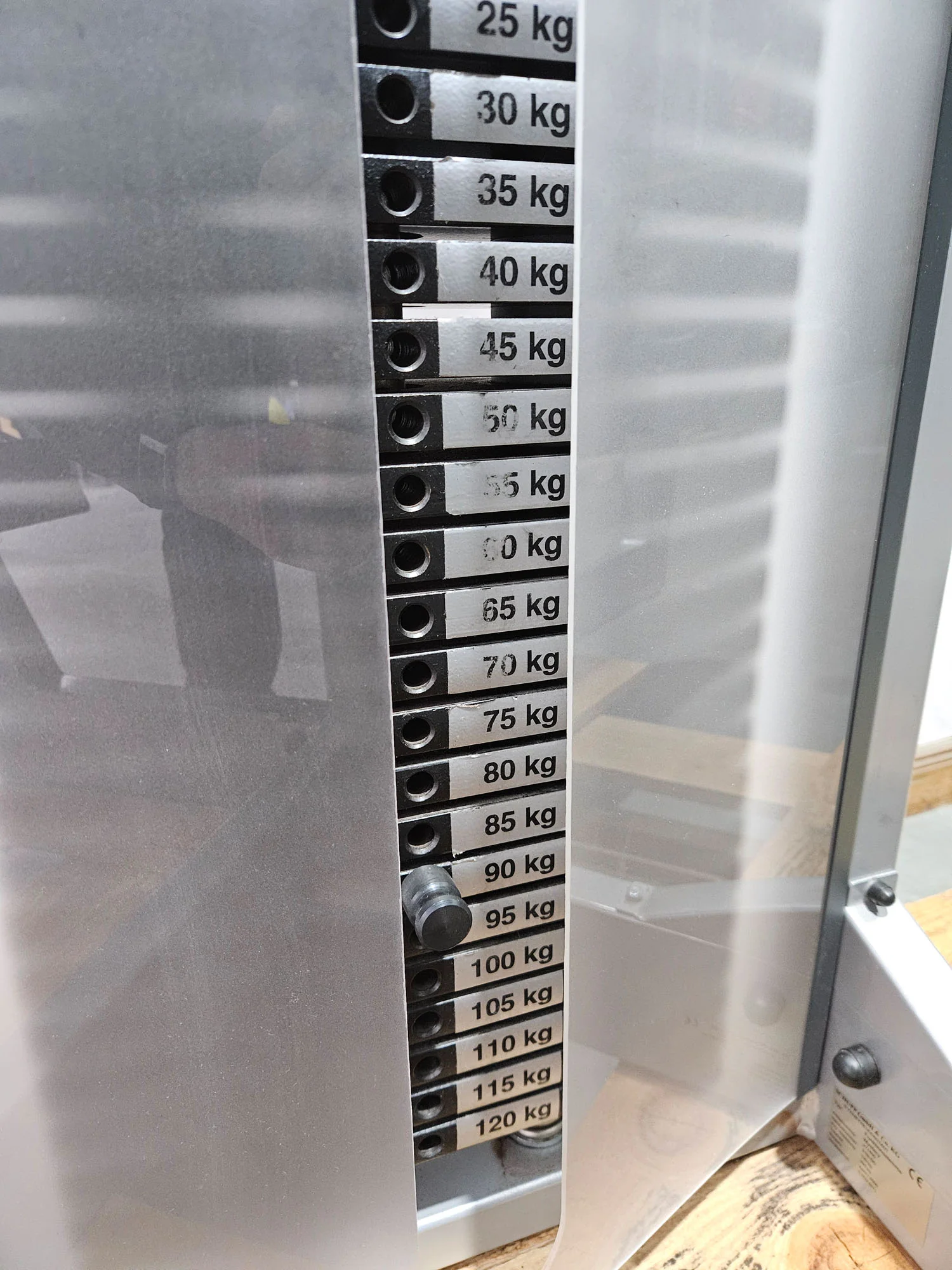 Schupp Mystery Funktionsstemme Kombi Sitzend-Liegend,  Beinpresse verstellbar, Rahmen Silber-Grau, gebraucht - überholter Zustand - Image 17
