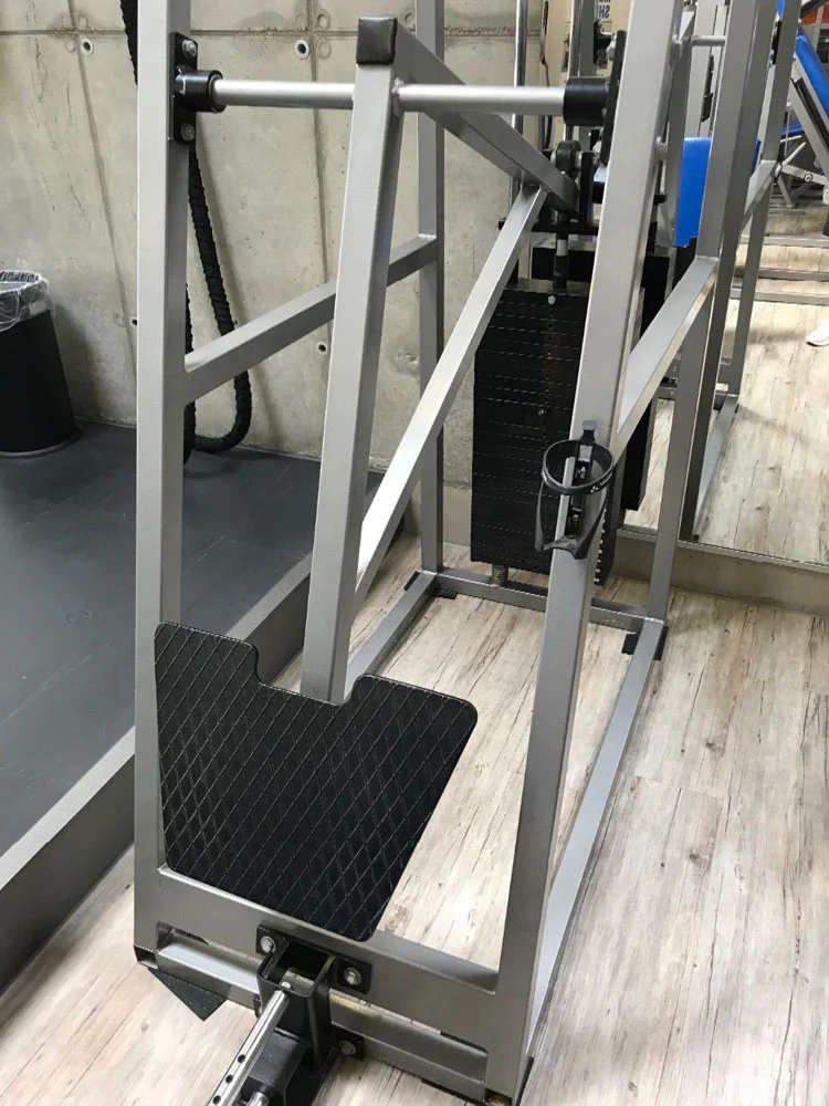 Künzler Beinpresse, sitzend, 250kg Gewichtsblock, Silber, gebraucht - Image 2