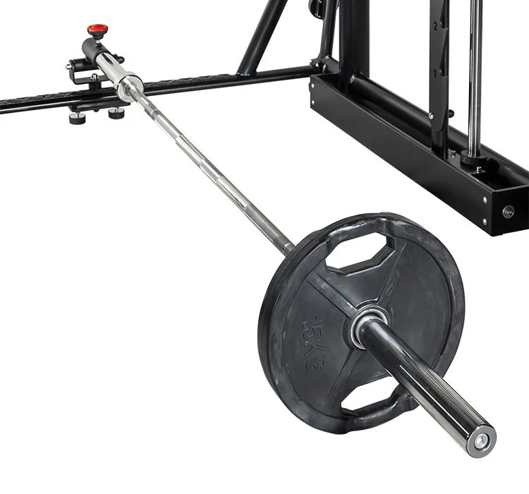 L+K Multi-Rack 272E, 3D Multipresse Rack, Smith Machine, Dips und Klimmzug Möglichkeiten, Rahmenfarbe Schwarz, gebraucht - überholter Zustand - Image 17