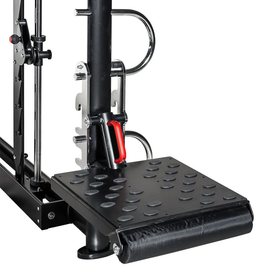 L+K Multi-Rack 272E, 3D Multipresse Rack, Smith Machine, Dips und Klimmzug Möglichkeiten, Rahmenfarbe Schwarz, gebraucht - überholter Zustand - Image 18