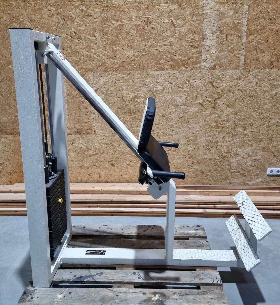 L+K Waden-Raiser , Classic Line, Wadenpresse, Wadenmaschine, Rahmenfarbe Weiß, gebrauchter mit Gebrauchsspuren, geprüfter Zustand - Image 2