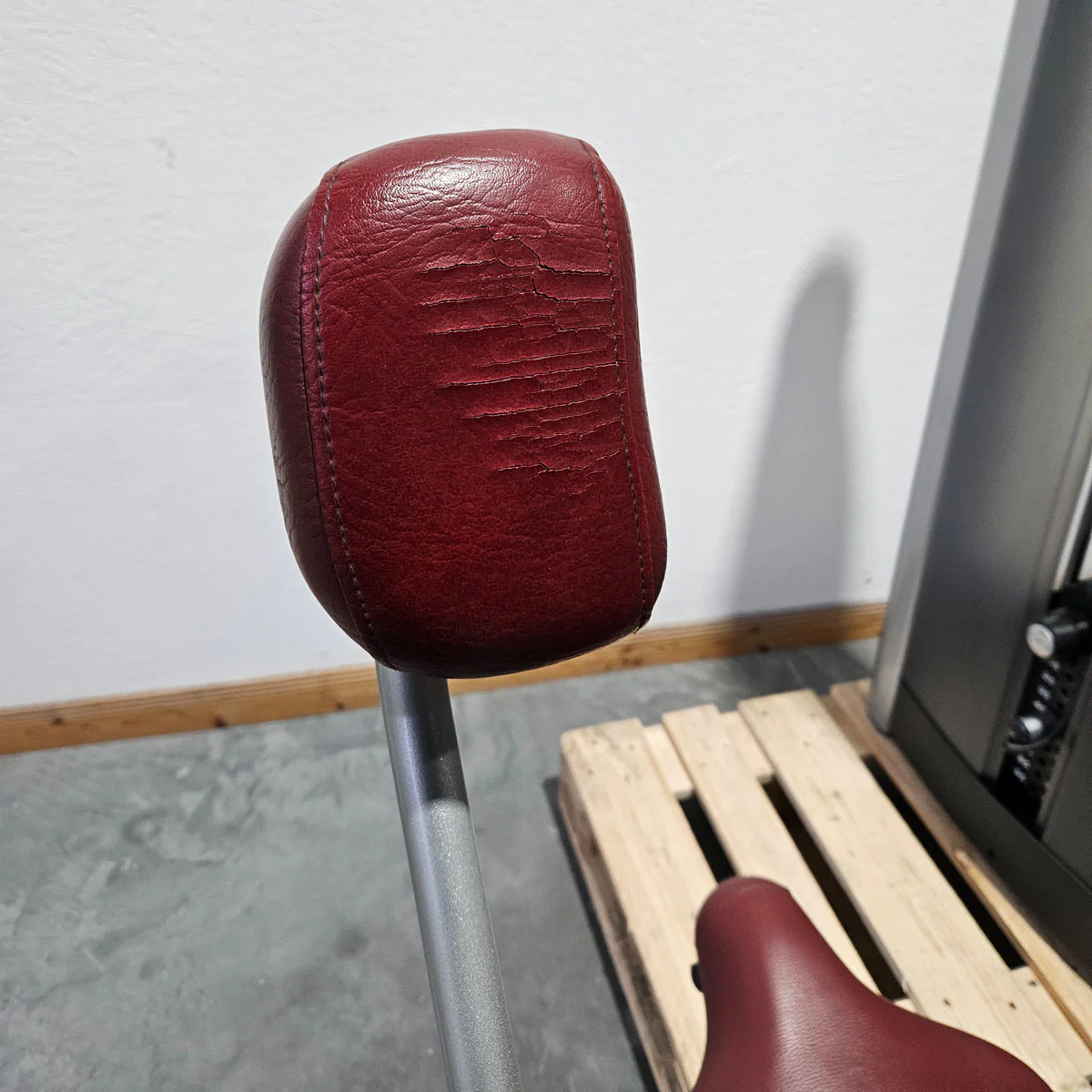 Life Fitness Abdominal Crunch, Bauchmaschine, Bauchmuskelmaschine, Abs Crunch, Signature Series, Rahmenfarbe Silber, gebraucht - überholter Zustand - Image 9