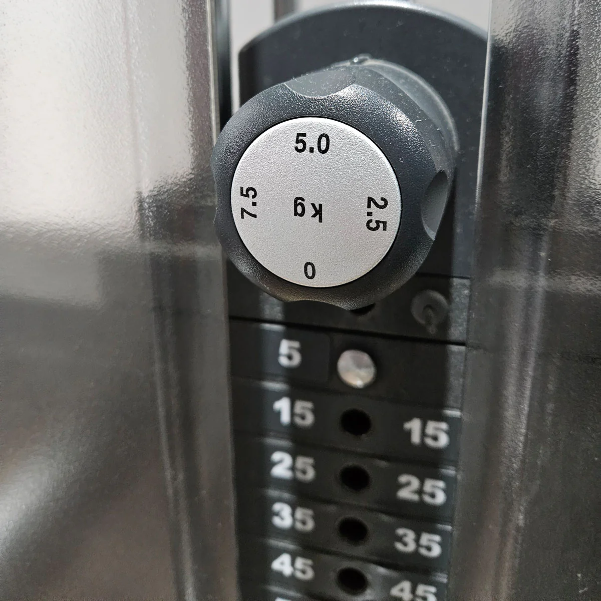 Life Fitness Bankdrücken, ChestPress, Brustpresse, Bankdrückmaschine, 145kg Gewichtsblock, Signature Series, Rahmenfarbe Silber, gebraucht - überholter Zustand - Image 7