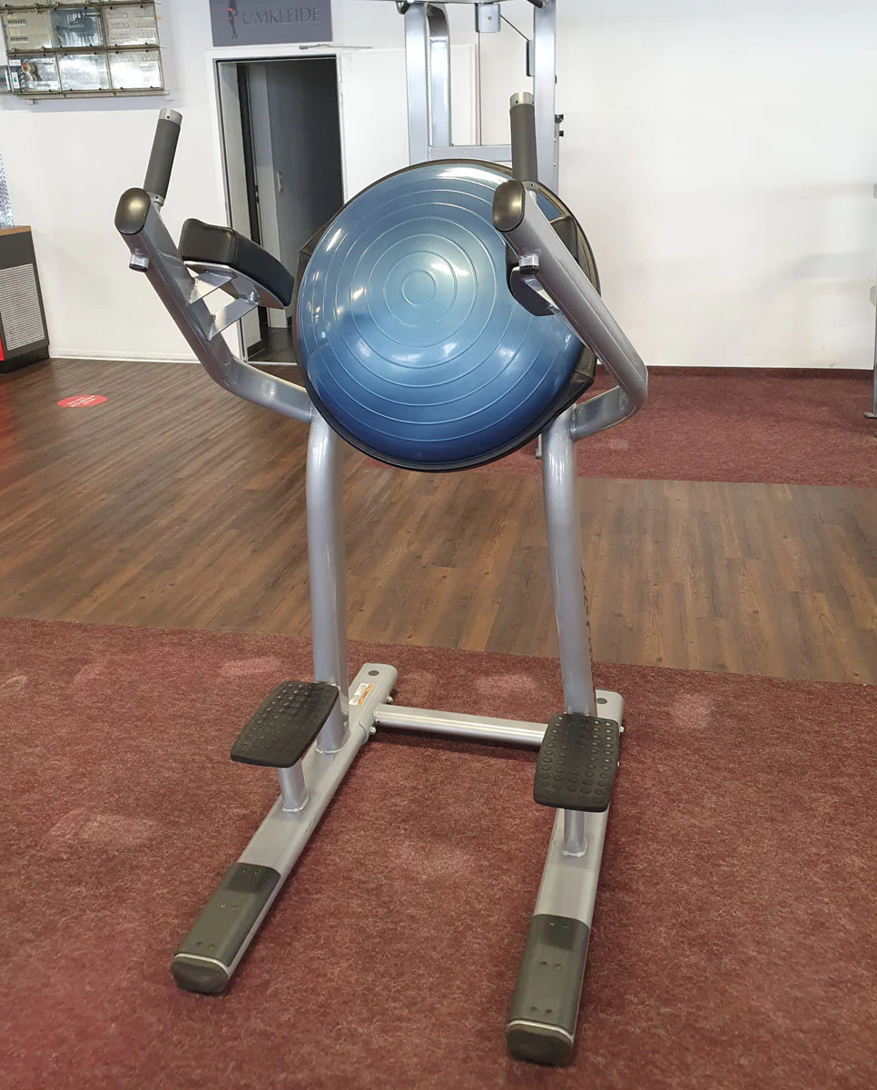 Life Fitness Bosu Ball Beinheber Gymnastikball, Leg Raise SLR, Signature Serie, Rahmenfarbe Silber, gebrauchter - überholter Zustand - Image 3