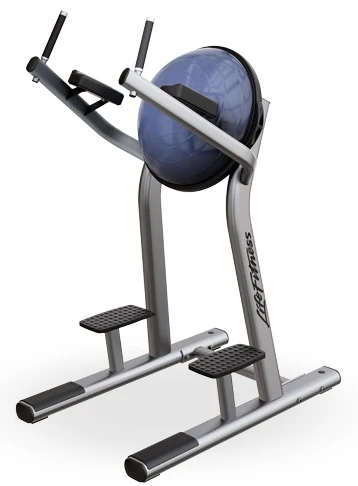 Life Fitness Bosu Ball Beinheber Gymnastikball, Leg Raise SLR, Signature Serie, Rahmenfarbe Silber, gebrauchter - überholter Zustand - Image 4