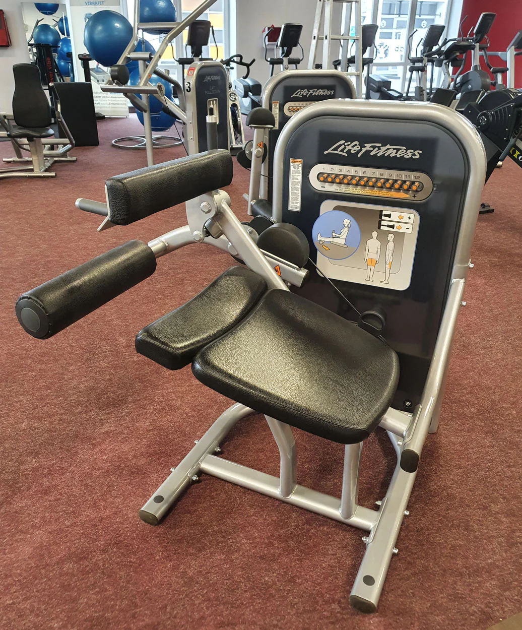 Life Fitness Circuit Serie Gerätezirkel, 10 Kraftgeräte im Set, gebraucht - überholter Zustand - Image 6
