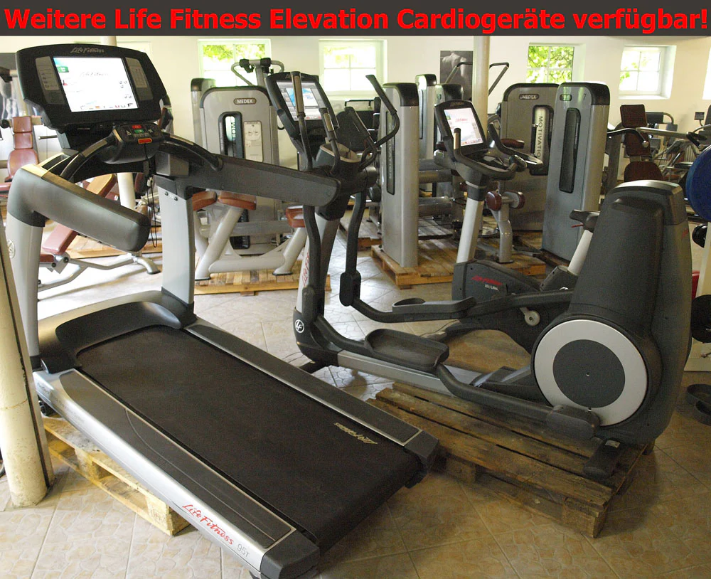 Life Fitness Ergometer 95C - Elevation Series 95c - Engage 7" Touchscreen Konsole, gebraucht - überholter Zustand - Image 5