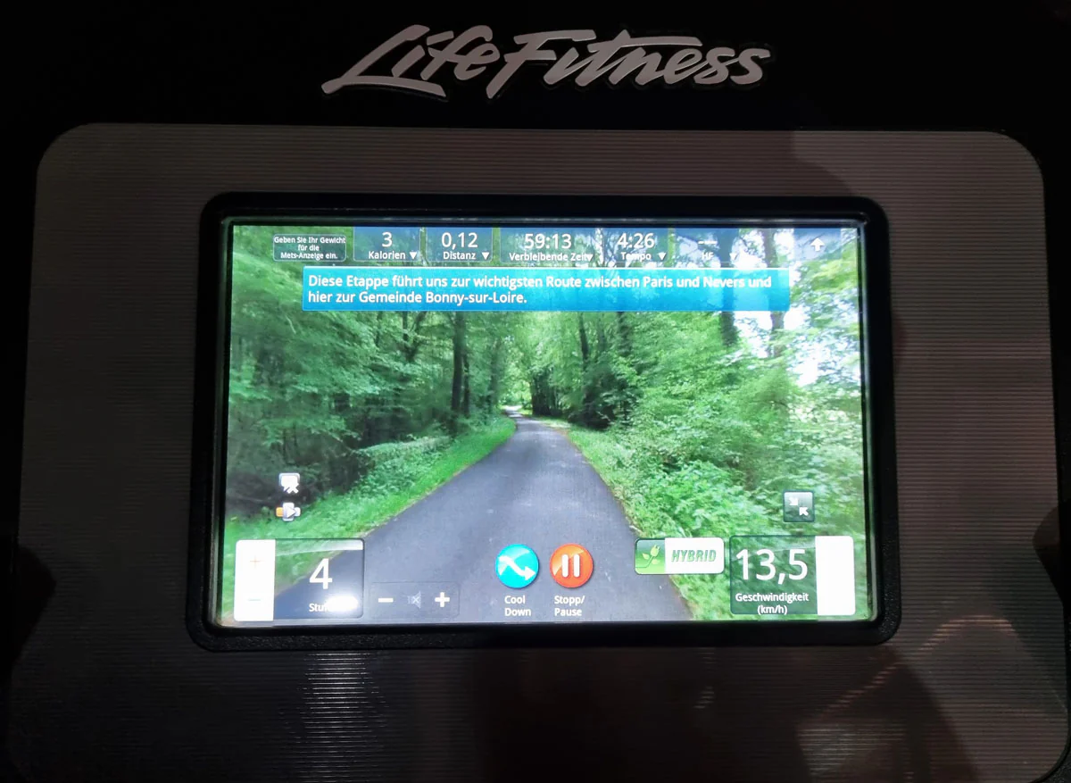 Life Fitness Ergometer Lifecycle, Elevation Series, Discover Si Konsole Touch, gebraucht - überholter Zustand - Image 8