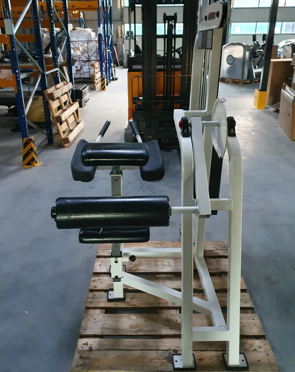 Life Fitness Gluteusmaschine, Pomaschine liegend, Glute - Rahmen Weiß, Polster Schwarz, gebraucht - überholter Zustand - Image 6