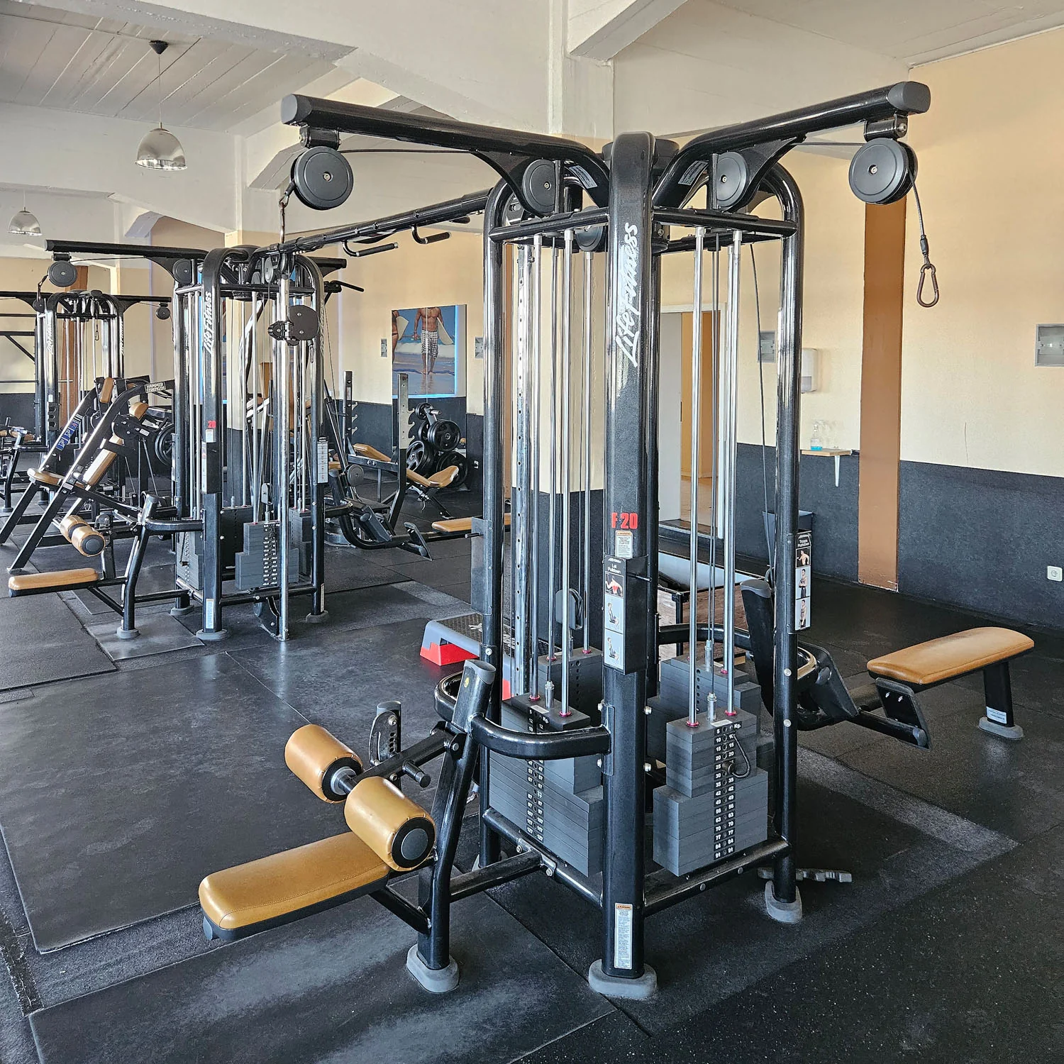 Life Fitness & Hammer Strength - 95 Fitnessgeräte - 105 Stationen, Kraftgeräte, Cardiogeräte, Plate loaded Geräte, Bänke etc - komplettes Fitnessstudio - gebraucht, überholter TOP Zustand - Image 38