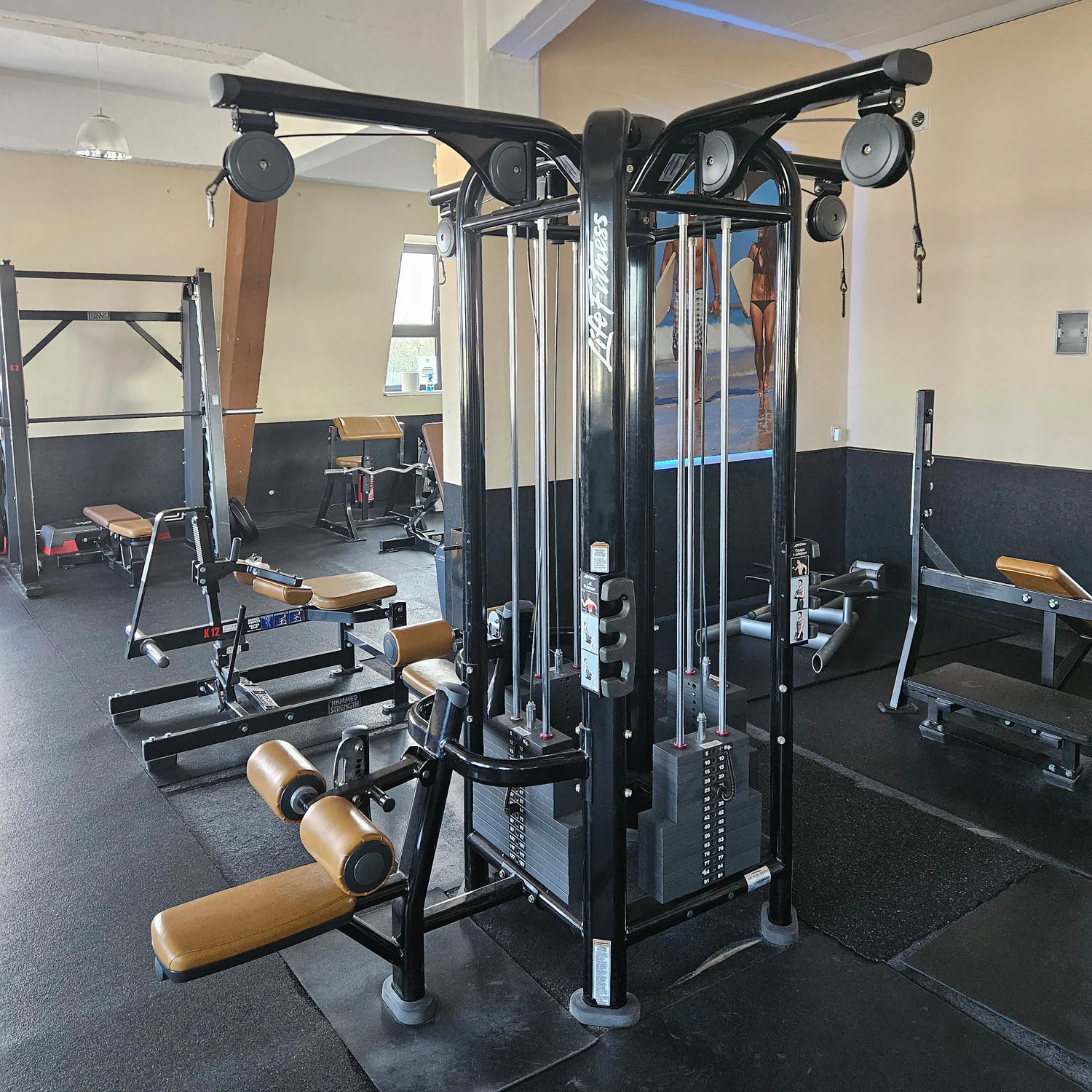 Life Fitness & Hammer Strength - 95 Fitnessgeräte - 105 Stationen, Kraftgeräte, Cardiogeräte, Plate loaded Geräte, Bänke etc - komplettes Fitnessstudio - gebraucht, überholter TOP Zustand - Image 41