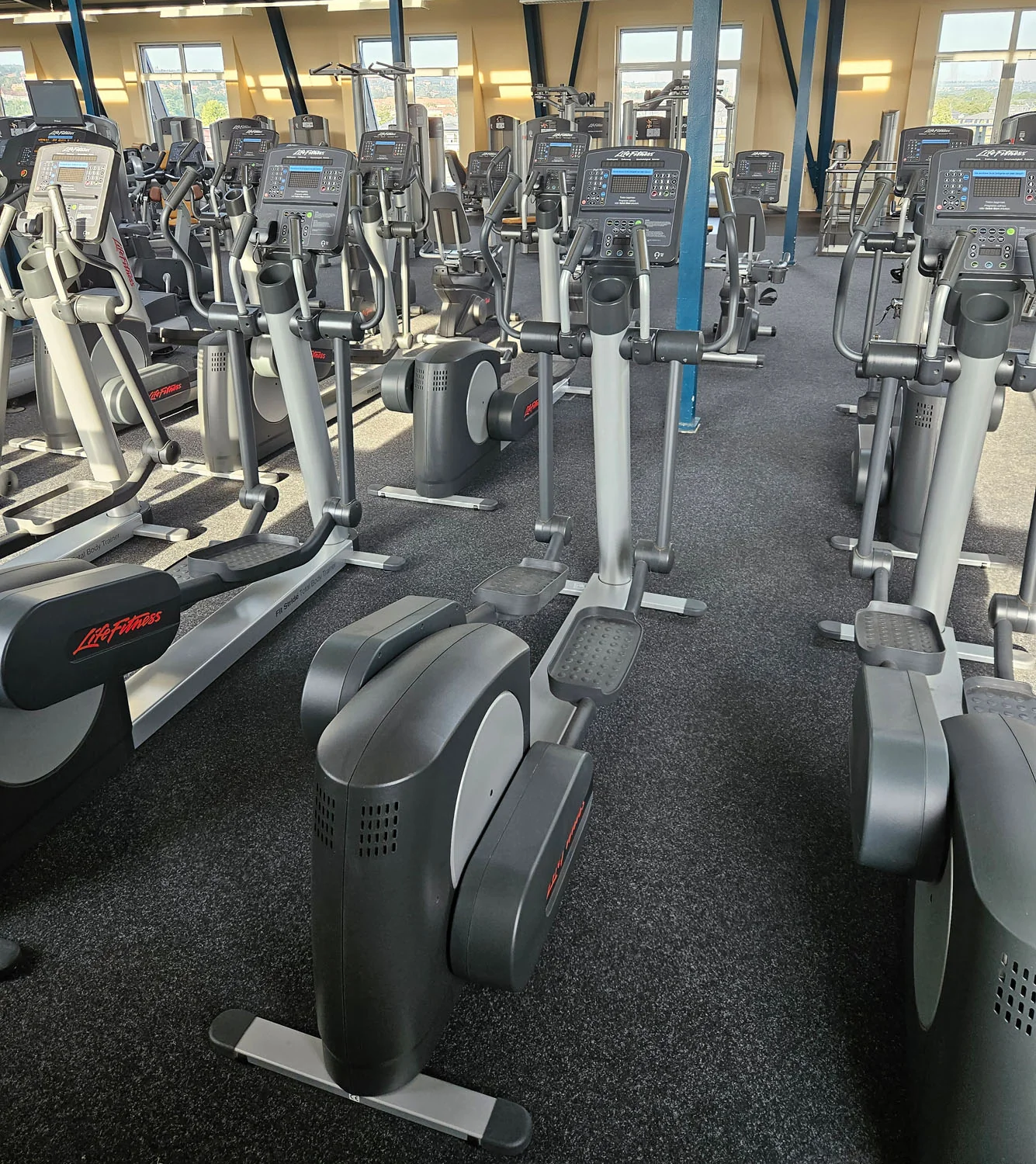 Life Fitness & Hammer Strength - 95 Fitnessgeräte - 105 Stationen, Kraftgeräte, Cardiogeräte, Plate loaded Geräte, Bänke etc - komplettes Fitnessstudio - gebraucht, überholter TOP Zustand - Image 61