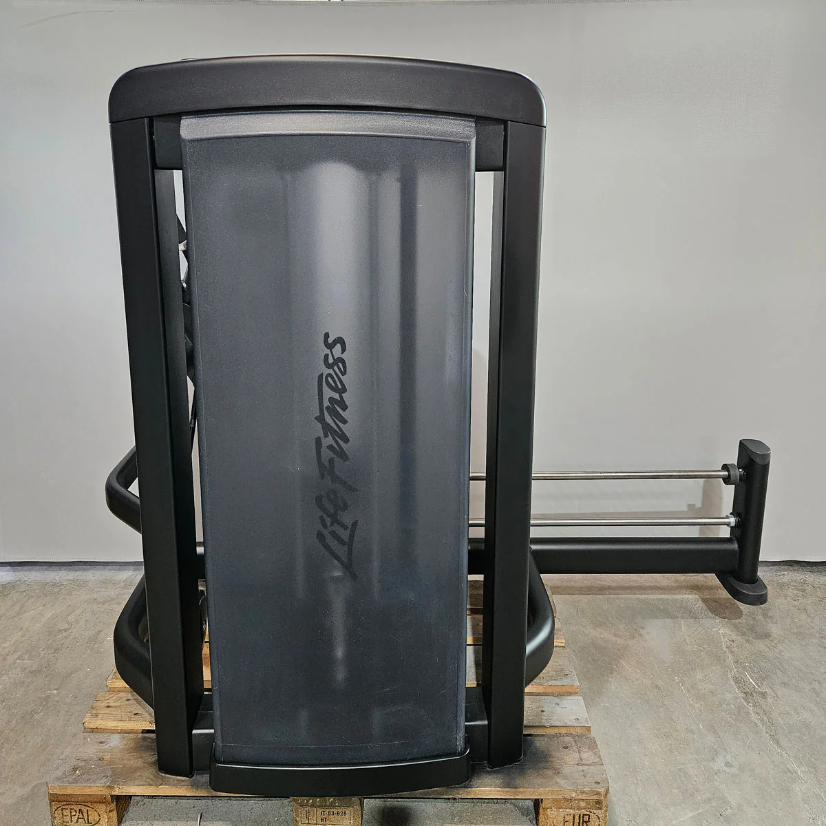 Life Fitness Insignia Glute, Gluteusmaschine, Pomaschine stehend, Farbe Schwarz, gebraucht - überholter Zustand - Image 3