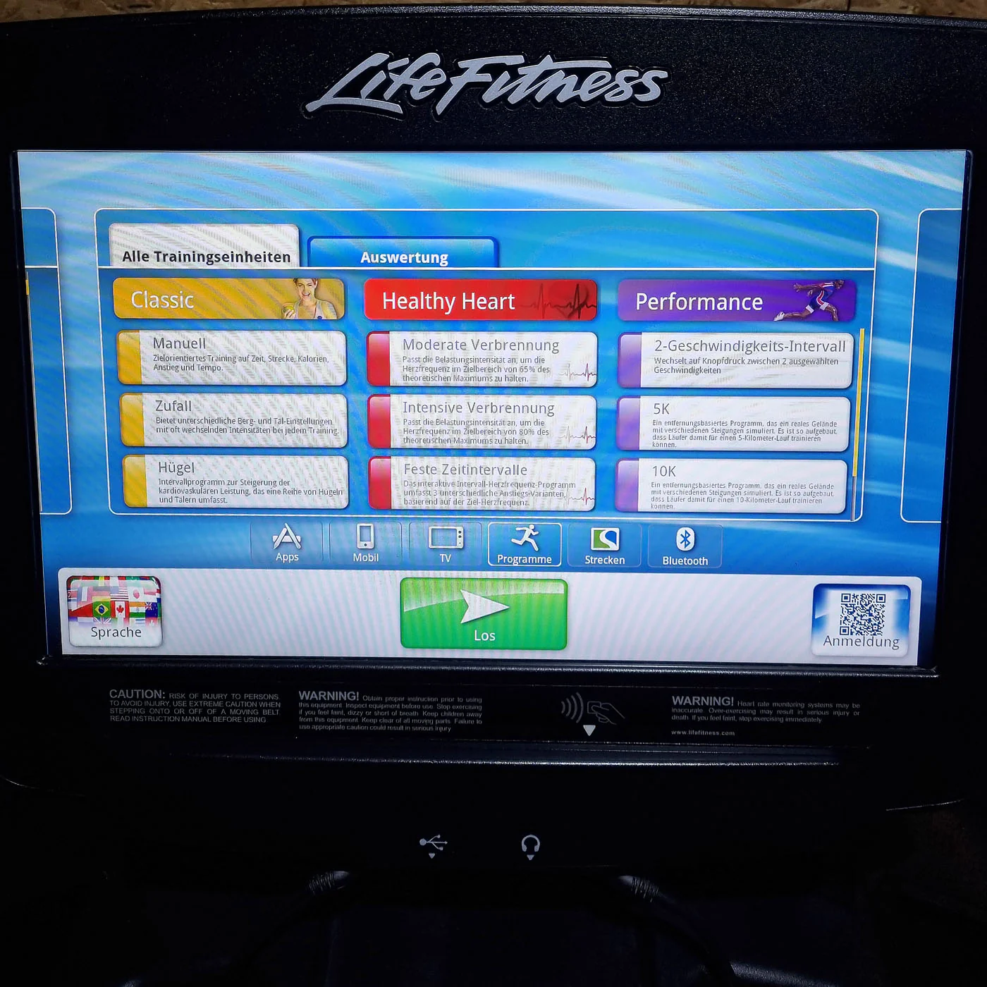 Life Fitness Laufband 95T Treadmill, Discover SE Touch Display Konsole, Elevation Series, gebraucht - überholter Zustand - NEUE Laufdecke - Image 10