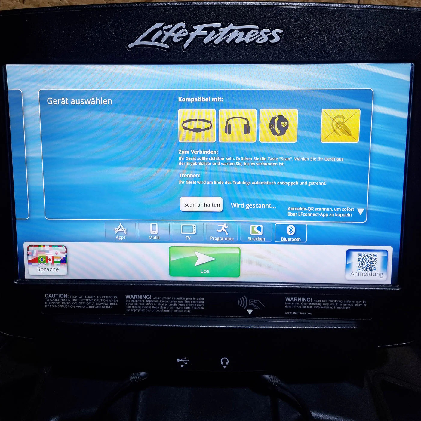 Life Fitness Laufband 95T Treadmill, Discover SE Touch Display Konsole, Elevation Series, gebraucht - überholter Zustand - NEUE Laufdecke - Image 13