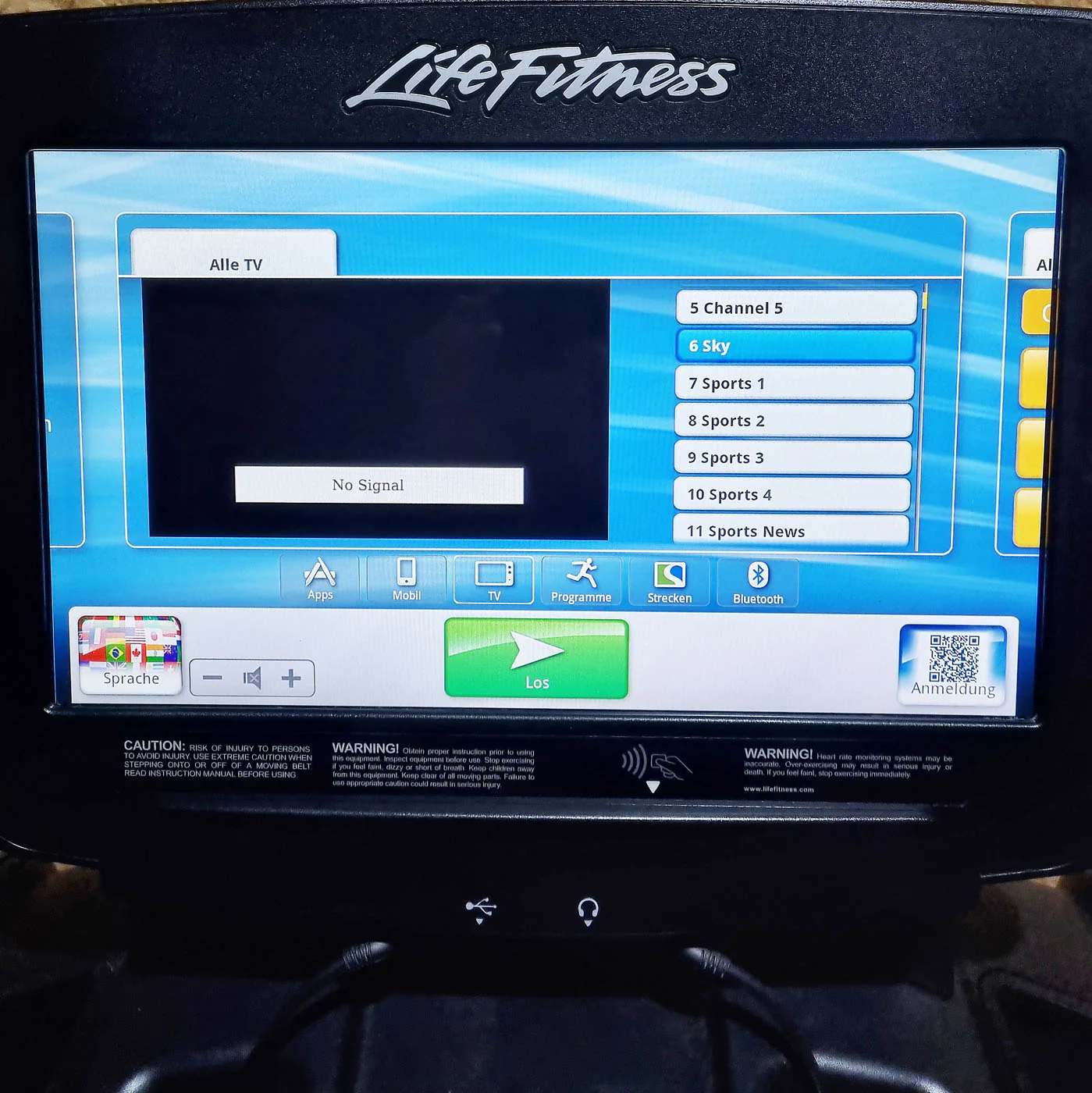 Life Fitness Laufband 95T Treadmill, Discover SE Touch Display Konsole, Elevation Series, gebraucht - überholter Zustand - NEUE Laufdecke - Image 9