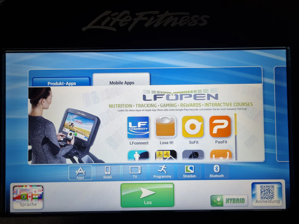 Life Fitness LiegeErgometer Lifecycle, Elevation Series, Recumbent, SE Konsole Touch, gebraucht - überholter Zustand - Image 11