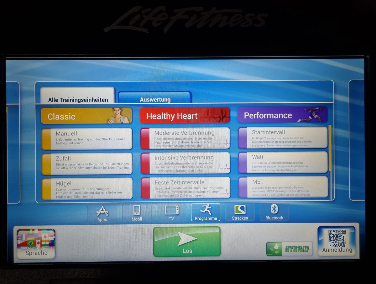 Life Fitness LiegeErgometer Lifecycle, Elevation Series, Recumbent, SE Konsole Touch, gebraucht - überholter Zustand - Image 12