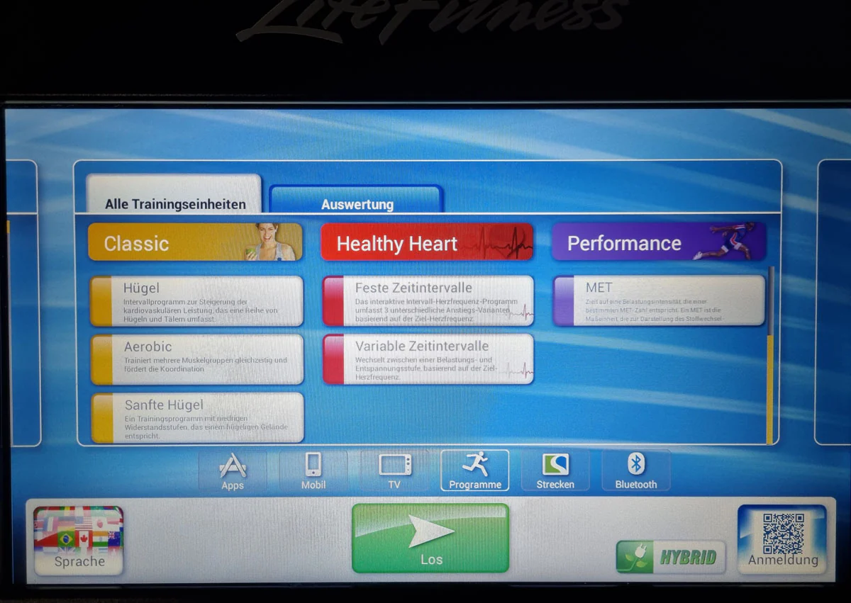 Life Fitness LiegeErgometer Lifecycle, Elevation Series, Recumbent, SE Konsole Touch, gebraucht - überholter Zustand - Image 13