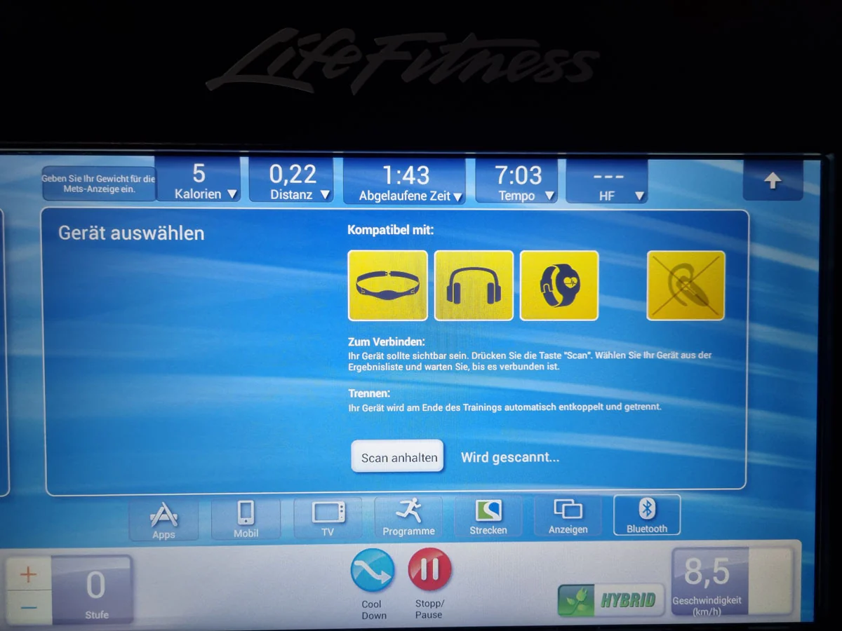 Life Fitness LiegeErgometer Lifecycle, Elevation Series, Recumbent, SE Konsole Touch, gebraucht - überholter Zustand - Image 15