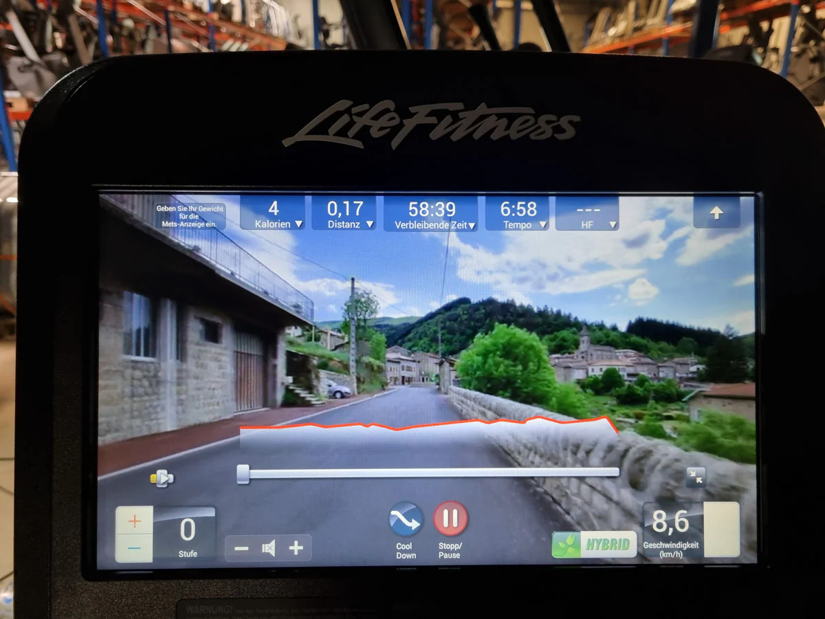 Life Fitness LiegeErgometer Lifecycle, Elevation Series, Recumbent, SE Konsole Touch, gebraucht - überholter Zustand - Image 7