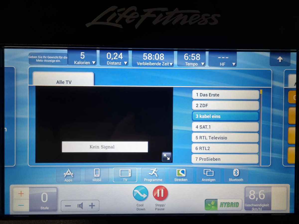 Life Fitness LiegeErgometer Lifecycle, Elevation Series, Recumbent, SE Konsole Touch, gebraucht - überholter Zustand - Image 8
