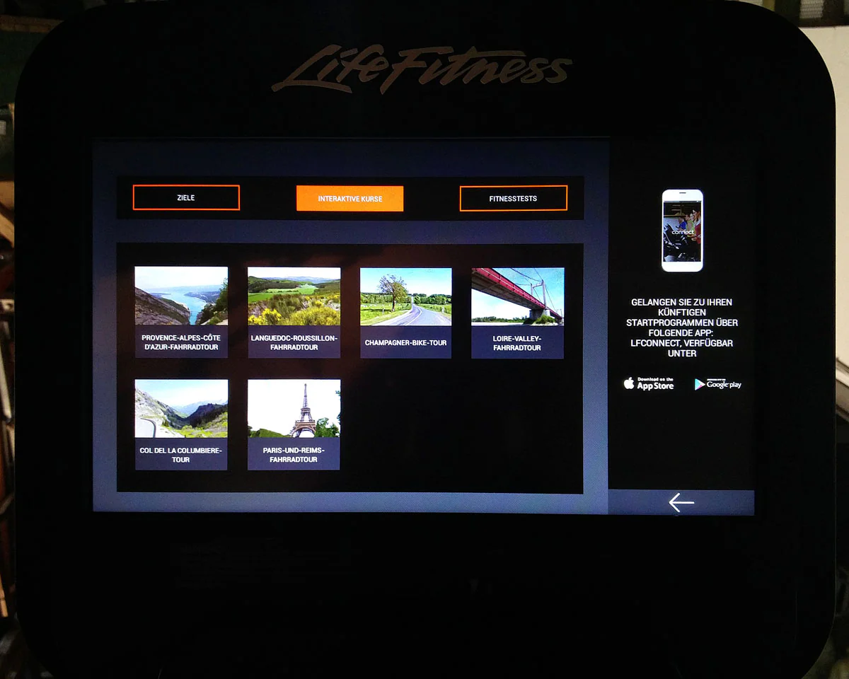 Life Fitness LiegeErgometer Lifecycle, Elevation Series, Recumbent, SE3 Konsole Touch, Ausstellungsstück, Zustand Neuwertig - Image 3