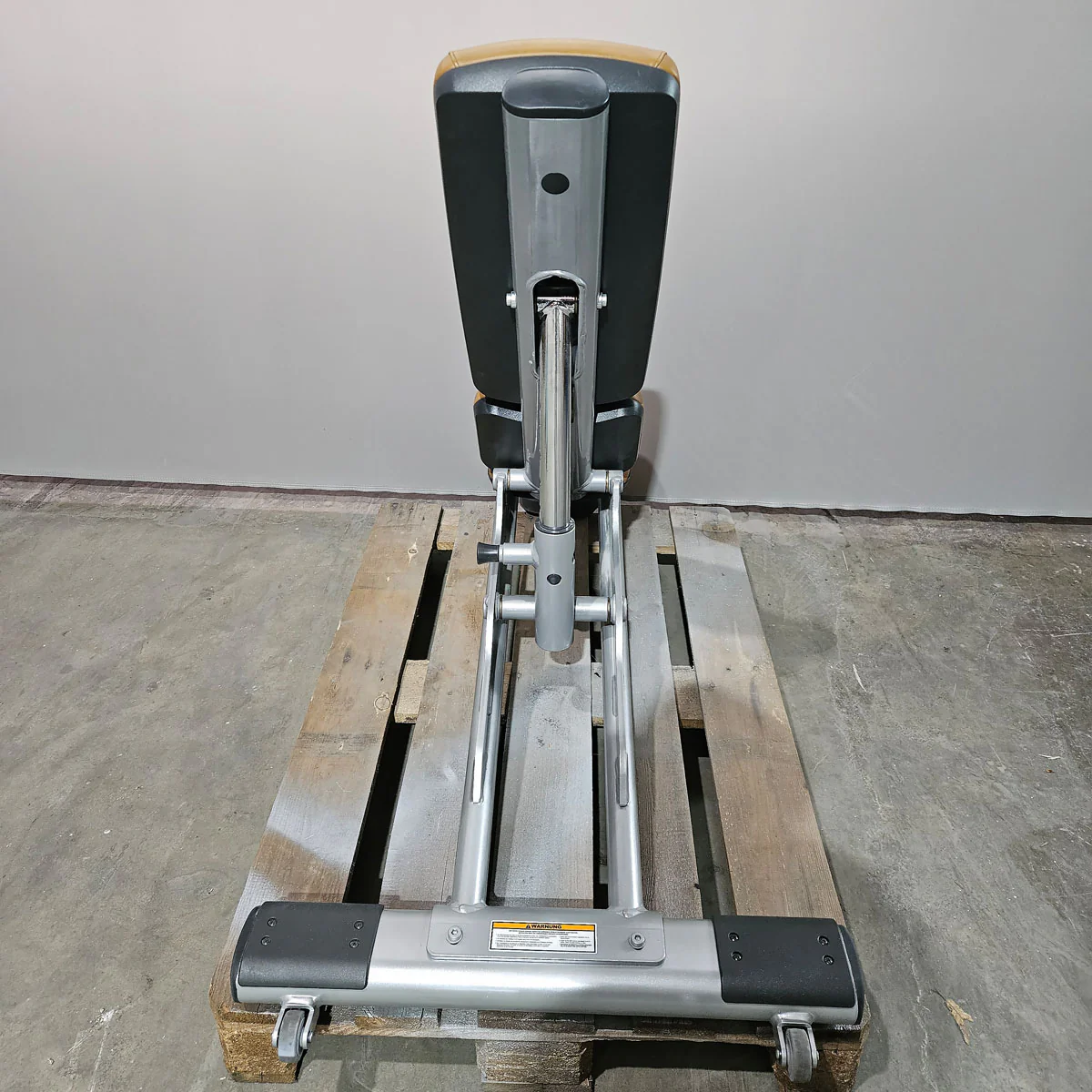 Life Fitness Multibank verstellbar, Multi-Adjustable Bench SMAB, Signature Serie, Rahmenfarbe Silber, Polsterfarbe Orange, gebrauchter - überholter Zustand - Image 2