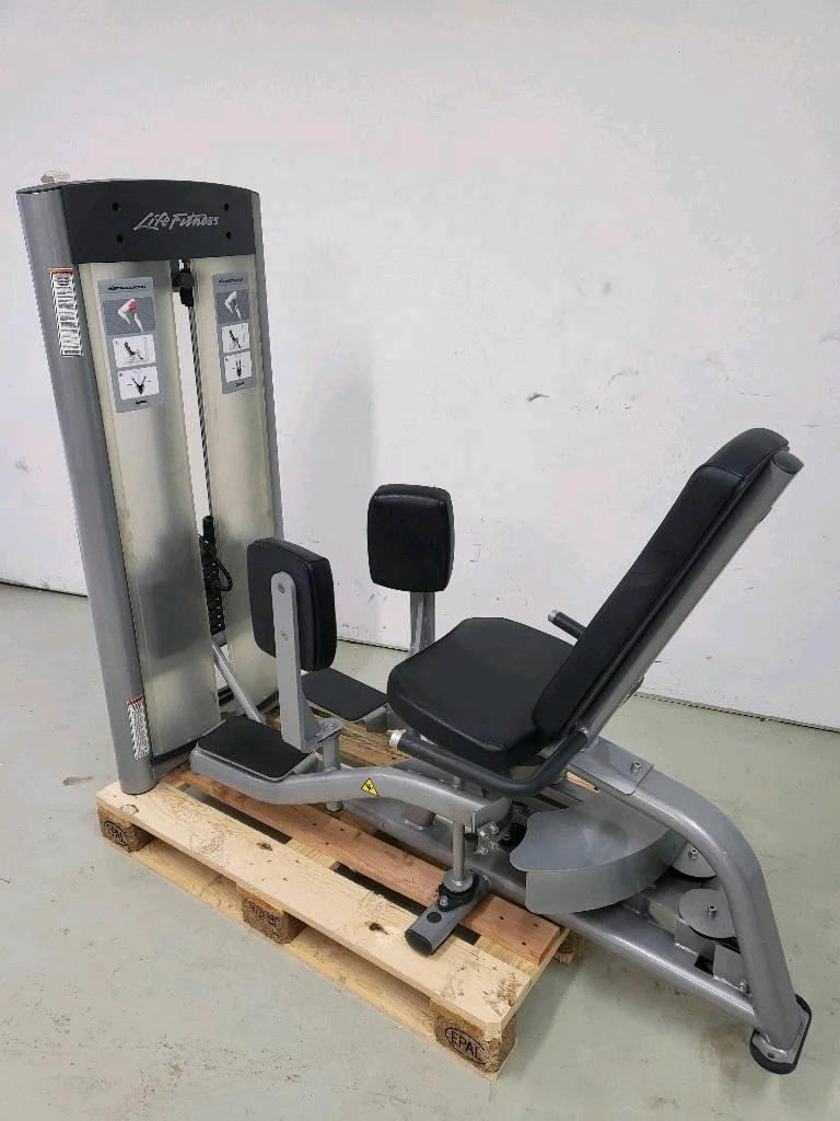 Life Fitness Optima Series - 12 Kraftgeräte im Set, 14 Trainingsstationen, Farbe Silber, gebraucht - überholter Zustand - Image 17