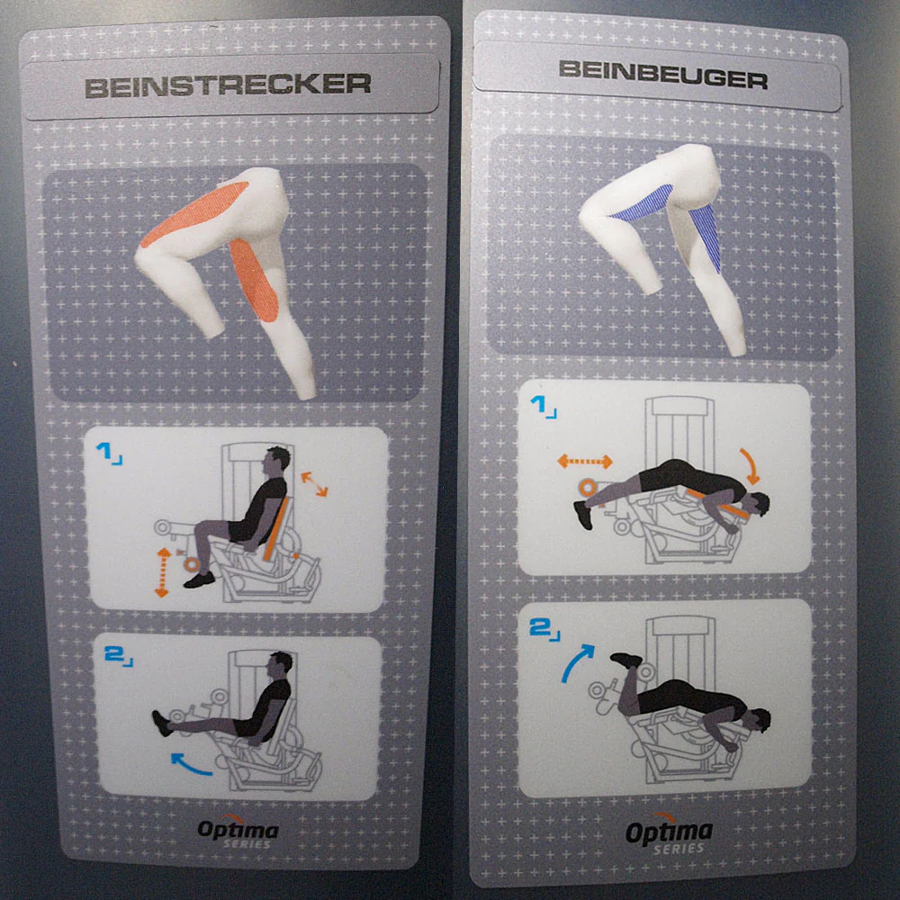 Life Fitness Optima Series - 2 in 1 Kombigeräte - 6 Kraftgeräte im Set, perfekt für Hotel, Firmenfitness, Verein oder kleiner Fitnessraum, gebraucht - Image 11