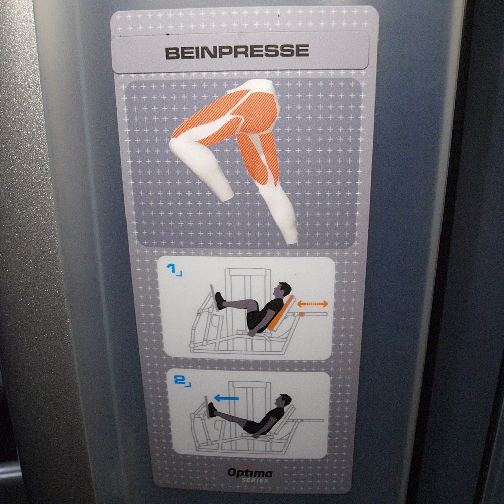 Life Fitness Optima Series - 2 in 1 Kombigeräte - 6 Kraftgeräte im Set, perfekt für Hotel, Firmenfitness, Verein oder kleiner Fitnessraum, gebraucht - Image 12