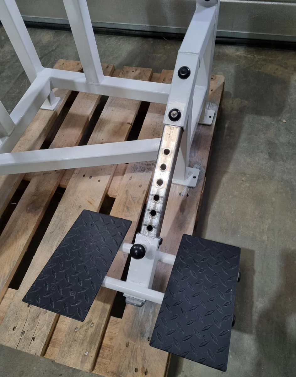 Life Fitness Pro 2 Bauchmaschine, Ab Crunch, Bauchbeuger, Abdominal Crunch, Rahmenfarbe Weiß, Polsterfarbe Schwarz, gebraucht - überholter Zustand - Image 8