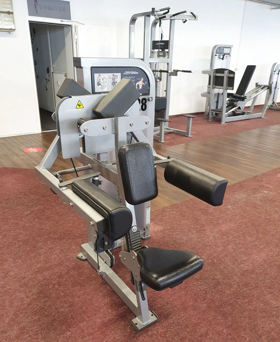 Life Fitness Pro2 und Hammer Strength - 15 Kraftgeräte im Set, Rahmen Silber, gebraucht - überholter Zustand - Image 11