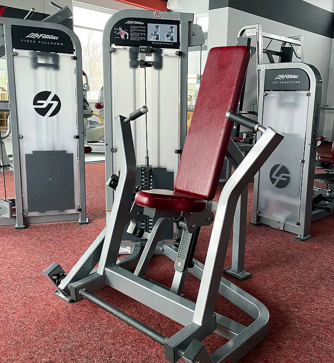 Life Fitness Pro2 und Hammer Strength - 15 Kraftgeräte im Set, Rahmen Silber, gebraucht - überholter Zustand - Image 19